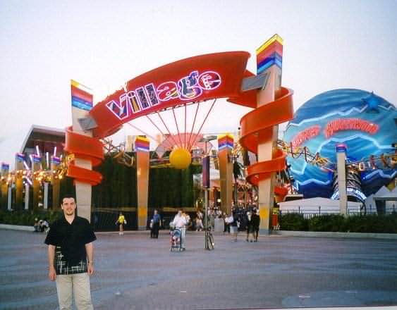 Andy at Disney Village