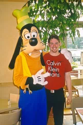 Goofy & Paul - Paul is on the right!!! :-)