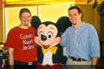 The compulsory picture with Mickey
